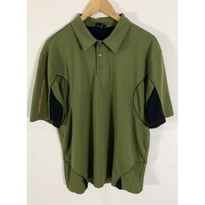 Galvin Green Golf Polo Men's XL Green Vented  Stretch Comfort Tech PGA Sweden